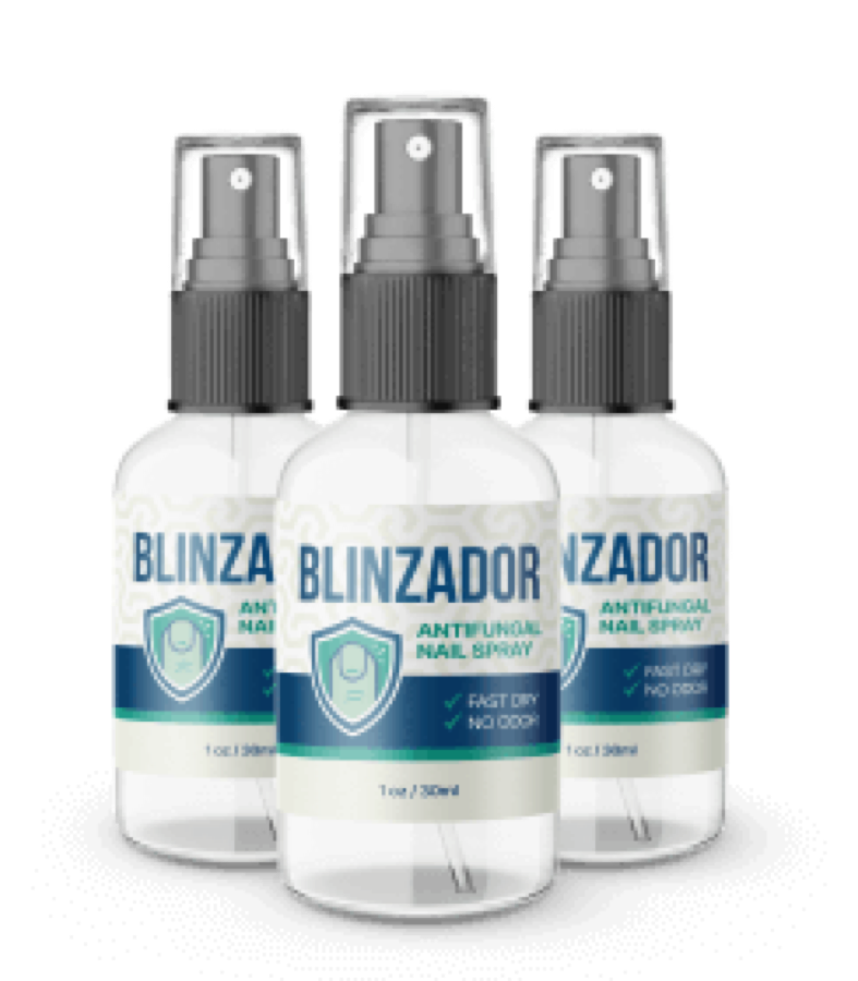Three Blinzador bottles, the 90-day package.