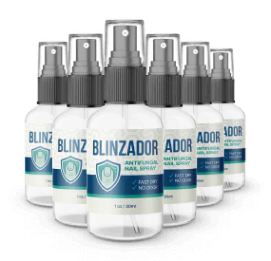 Six Blinzador bottles, the 180-day package.